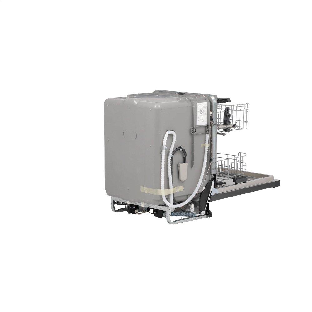 GE® Hybrid Stainless Steel Interior Dishwasher with Hidden Controls