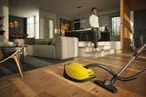 Complete C3 Calima PowerLine - SGFE0 Curry yellow - canister vacuum cleaners with HEPA filter for the greatest Filtration demands.
