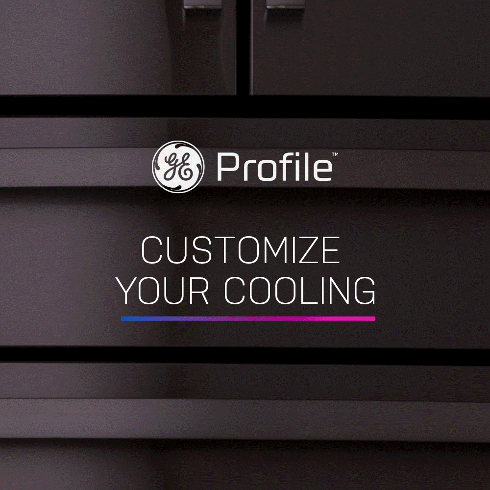 GE Profile™ ENERGY STAR® 23.2 Cu. Ft. Smart Counter-Depth Fingerprint Resistant 4-Door French-Door Refrigerator