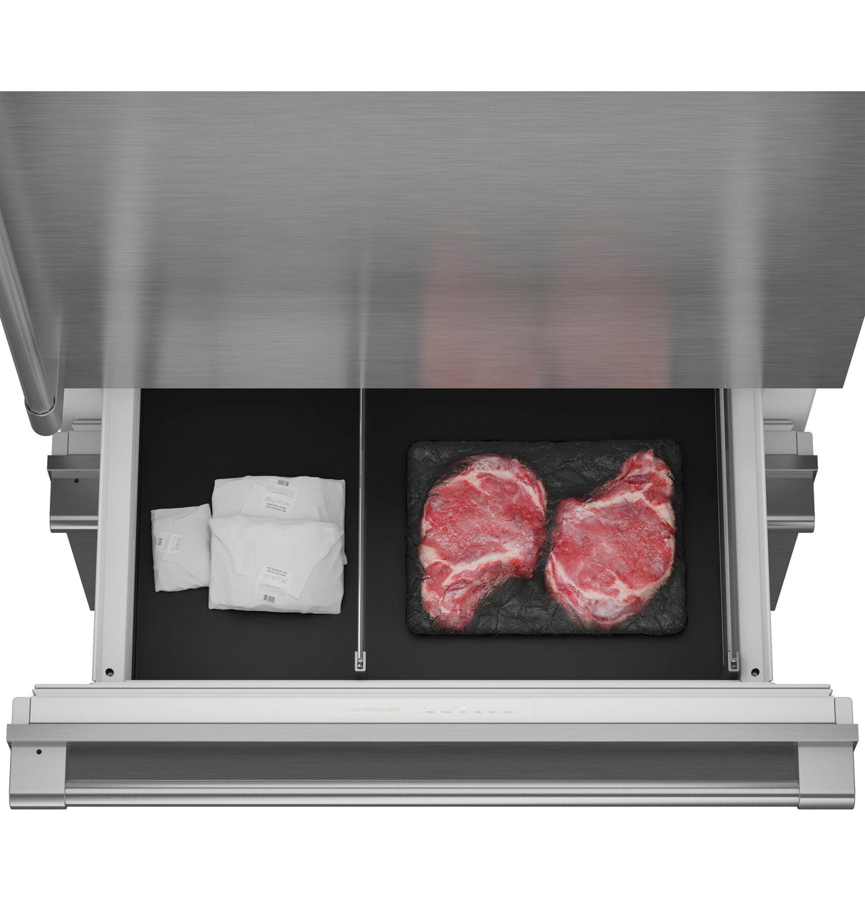 Monogram 36" Panel-Ready Premium Integrated Bottom-Freezer Refrigerator - Right Hinge