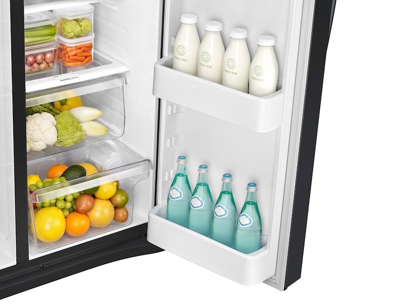 25 cu. ft. Side-By-Side Refrigerator with LED Lighting