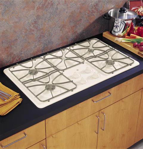 GE® 36" Built-In Gas Cooktop