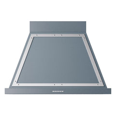 ILVE UANB36BGC Nostalgie Noblesse 36 inch Range Hood (Blue Grey, Chrome)
