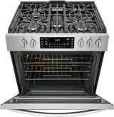Frigidaire Gallery 30" Front Control Gas Range with Air Fry