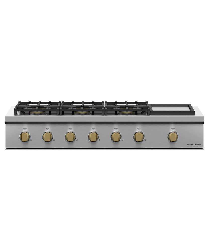 Dial Kit for Professional Gas Rangetop, 48", 6 Burners with Griddle