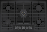 800 Series Gas Cooktop 30" Black