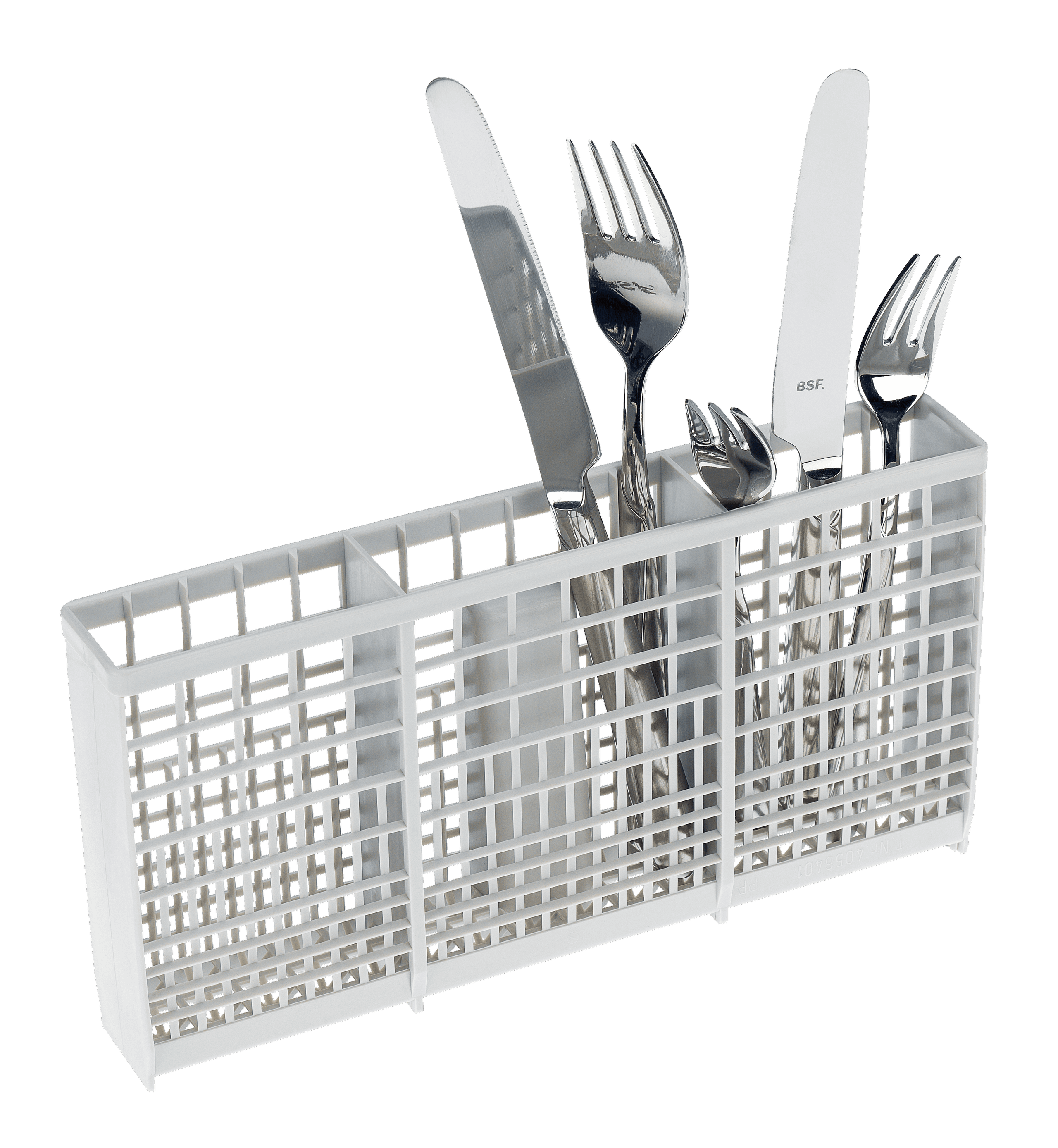 Small cutlery basket for lower basket - For bulky items such as cake servers and whisks.