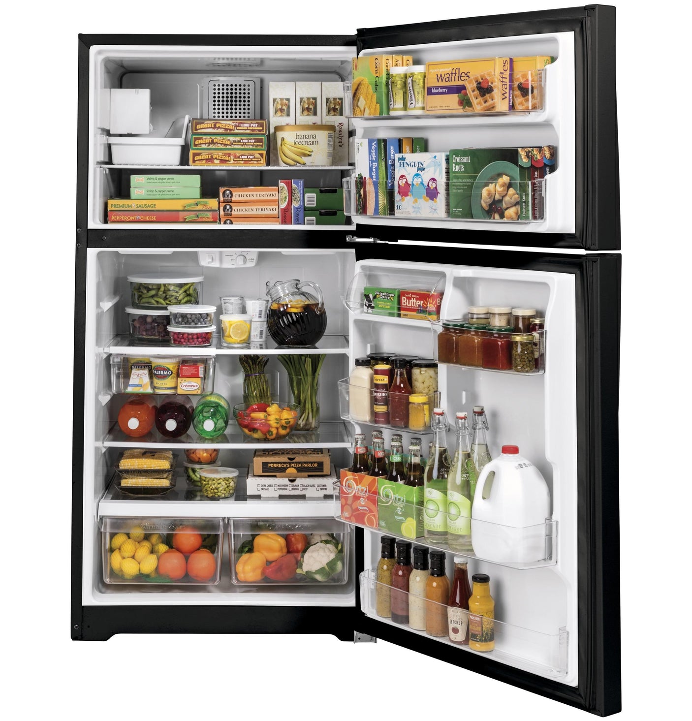 GE® ENERGY STAR® 21.9 Cu. Ft. Top-Freezer Refrigerator