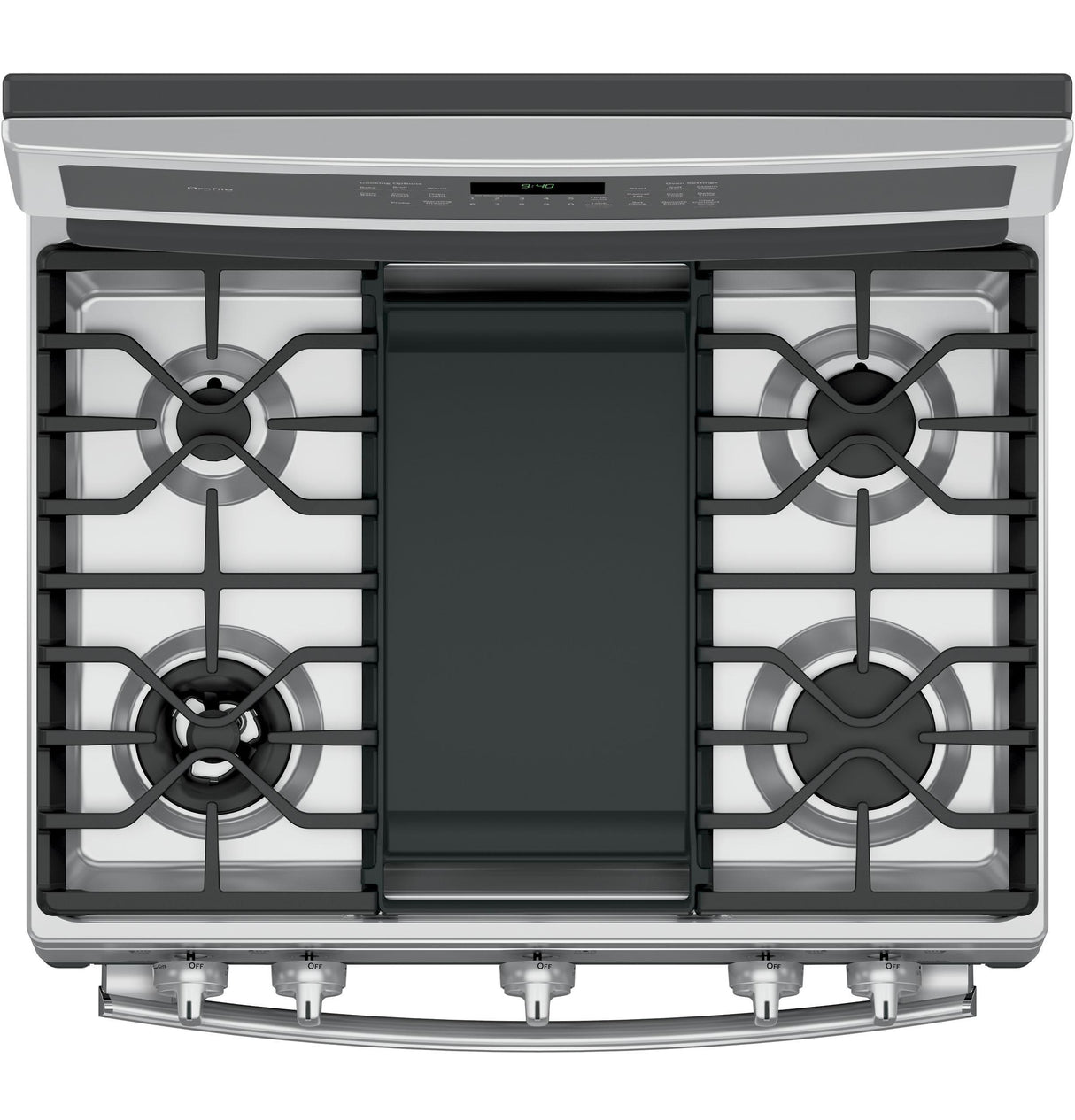 GE Profile™ Series 30" Free-Standing Gas Convection Range with Warming Drawer