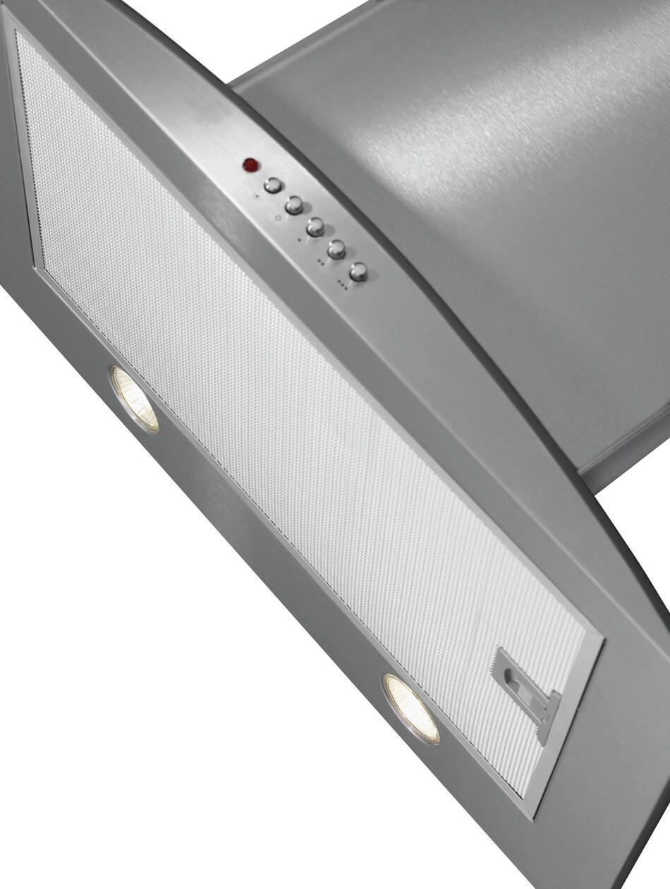 36" Glass Canopy Wall-Mount Hood
