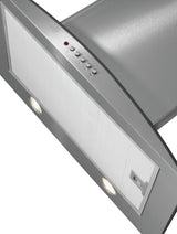 36" Glass Canopy Wall-Mount Hood