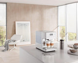 CM 6350 - Countertop coffee machine with OneTouch for Two feature and integrated cup warmer for perfect coffee.
