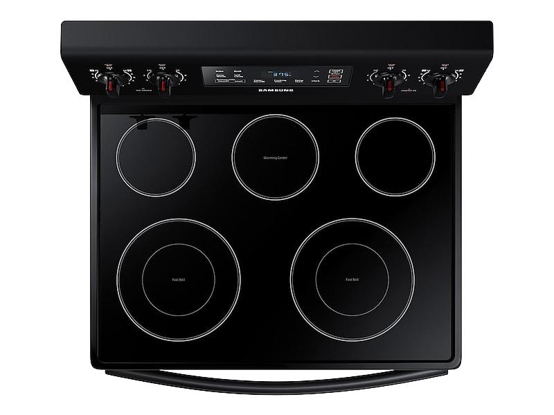 5.9 cu. ft. Freestanding Electric Range with Two Dual Power Elements in Black