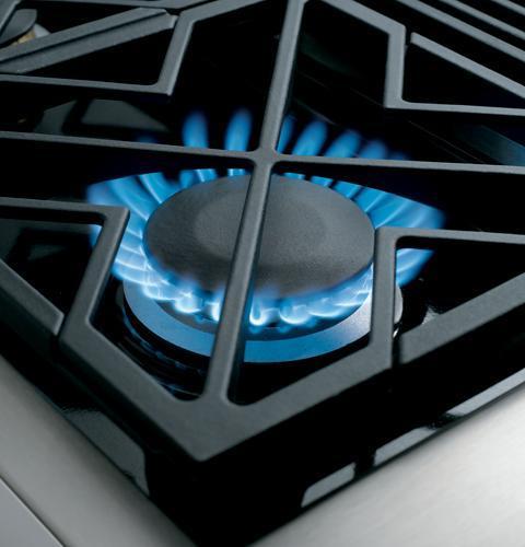 GE Monogram® 48" All Gas Professional Range with 4 Burners, Grill, and Griddle (Liquid Propane)