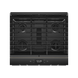 5.8 cu. ft. Smart Slide-in Gas Range with EZ-2-Lift™ Hinged Cast-Iron Grates