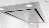 DA 2698 Stainless steel - Insert ventilation hood with energy-efficient LED lighting and backlit controls for easy use.
