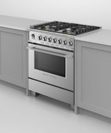 30" Series 9 Classic 4 Burner Dual Fuel Self-Cleaning Range