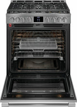 30" Gas Range with No Preheat and Air Fry