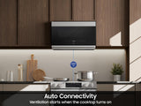 Bespoke Over-the-Range Microwave DualVent Technology  Auto Connectivity  500 CFM