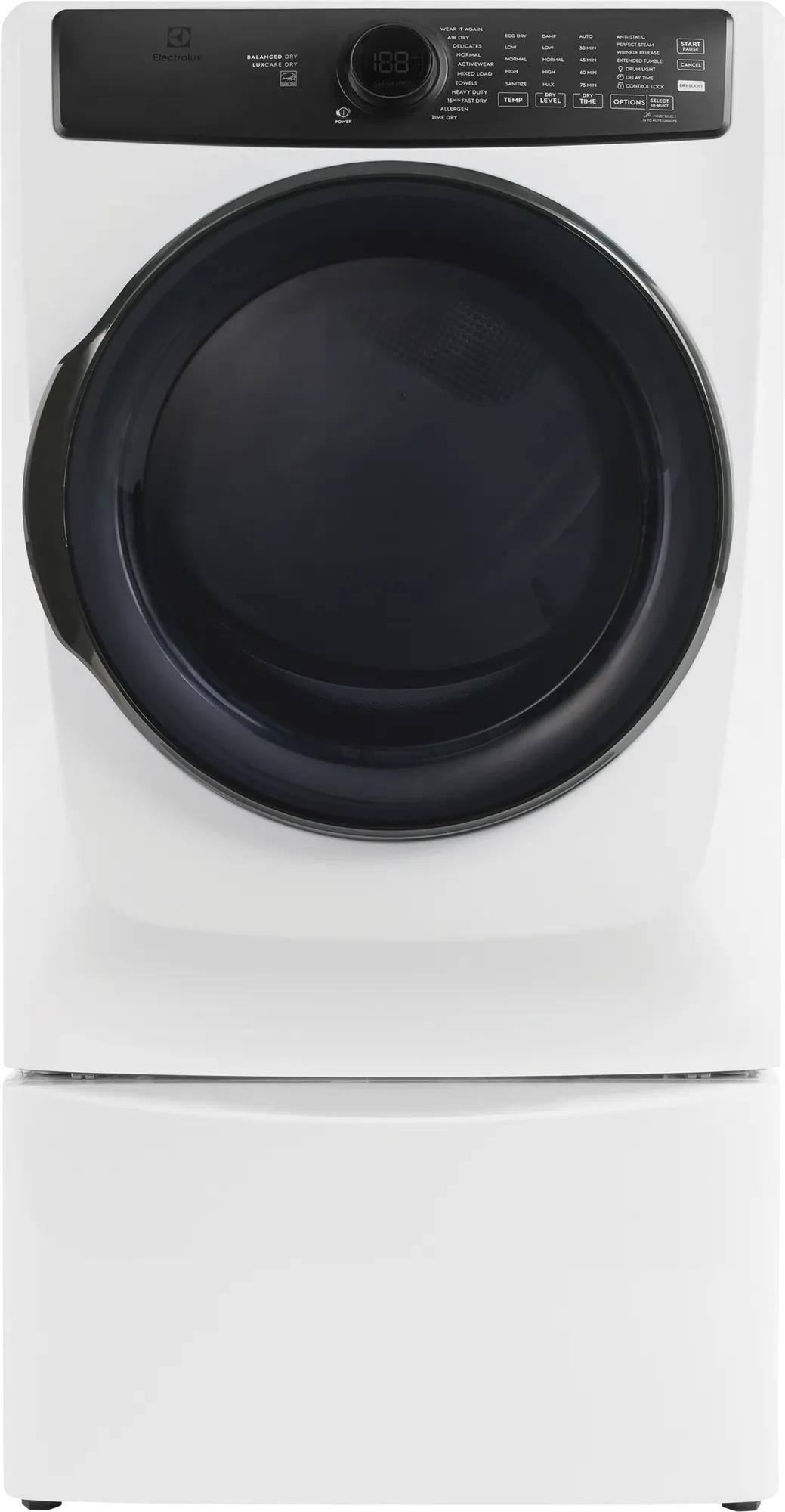 Front Load Perfect Steam™ Gas Dryer with LuxCare® Dry and Instant Refresh - 8.0 Cu. Ft.