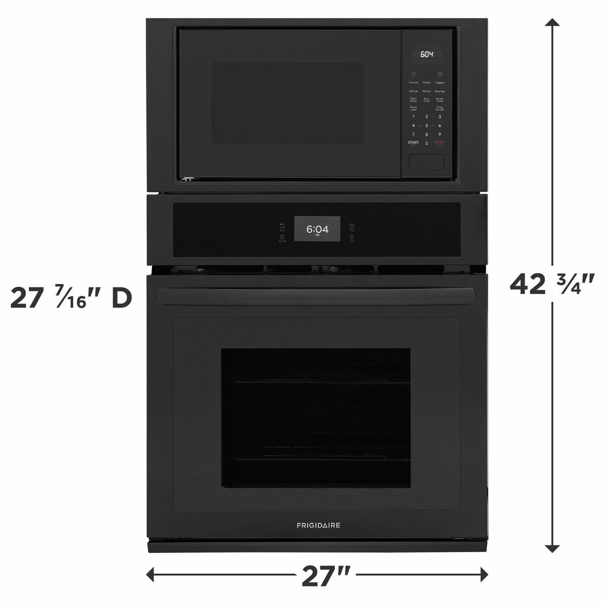 27" Electric Wall Oven and Microwave Combination