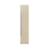 ZLINE 18 in. 8.6 cu. ft. Panel Ready Right Hinge Column Freezer with Graphite Gray Interior (RBCFVR-18)