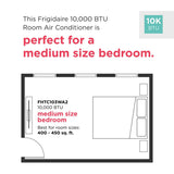 10,000 BTU Wall Room Air Conditioner 208/230 V