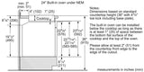 500 Series Single Wall Oven 24" Stainless Steel