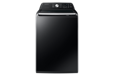 4.6 cu. ft. Large Capacity Smart Top Load Washer with ActiveWave™ Agitator and Active WaterJet in Brushed Black