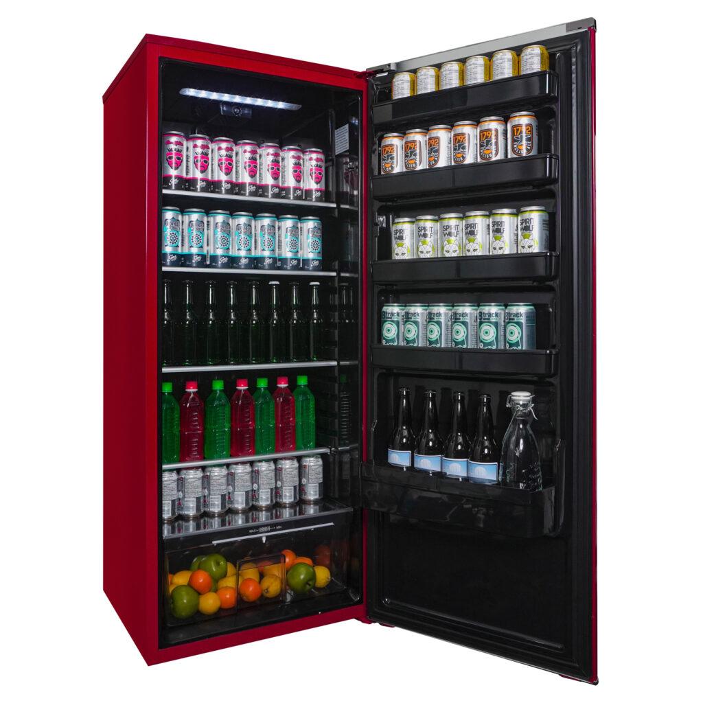 Danby 11.0 cu. ft. Apartment Size Fridge in Metallic Red ()