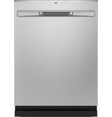 GE® ENERGY STAR® Fingerprint Resistant Top Control with Stainless Steel Interior Dishwasher with Sanitize Cycle & Dry Boost with Fan Assist