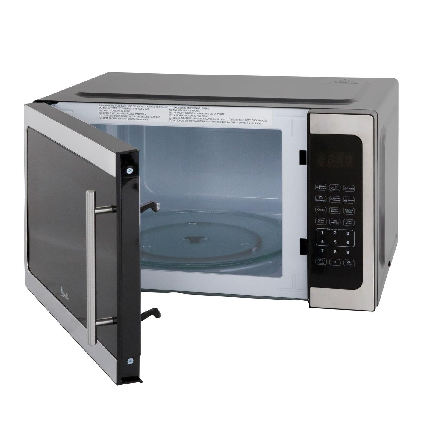 Avanti 1.5 cu. ft. Microwave Oven - Stainless Steel