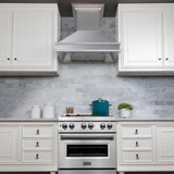 ZLINE Designer Series DuraSnow Wall Mount Range Hood (8656S)