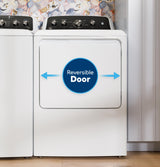 GE® 7.2 cu. ft. Capacity Gas&#x00A0;Dryer with Up To 120 ft. Venting and Reversible Door&#x200B;