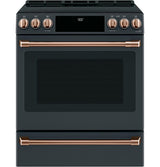 Café™ 30" Smart Slide-In, Front-Control, Induction and Convection Range with Warming Drawer