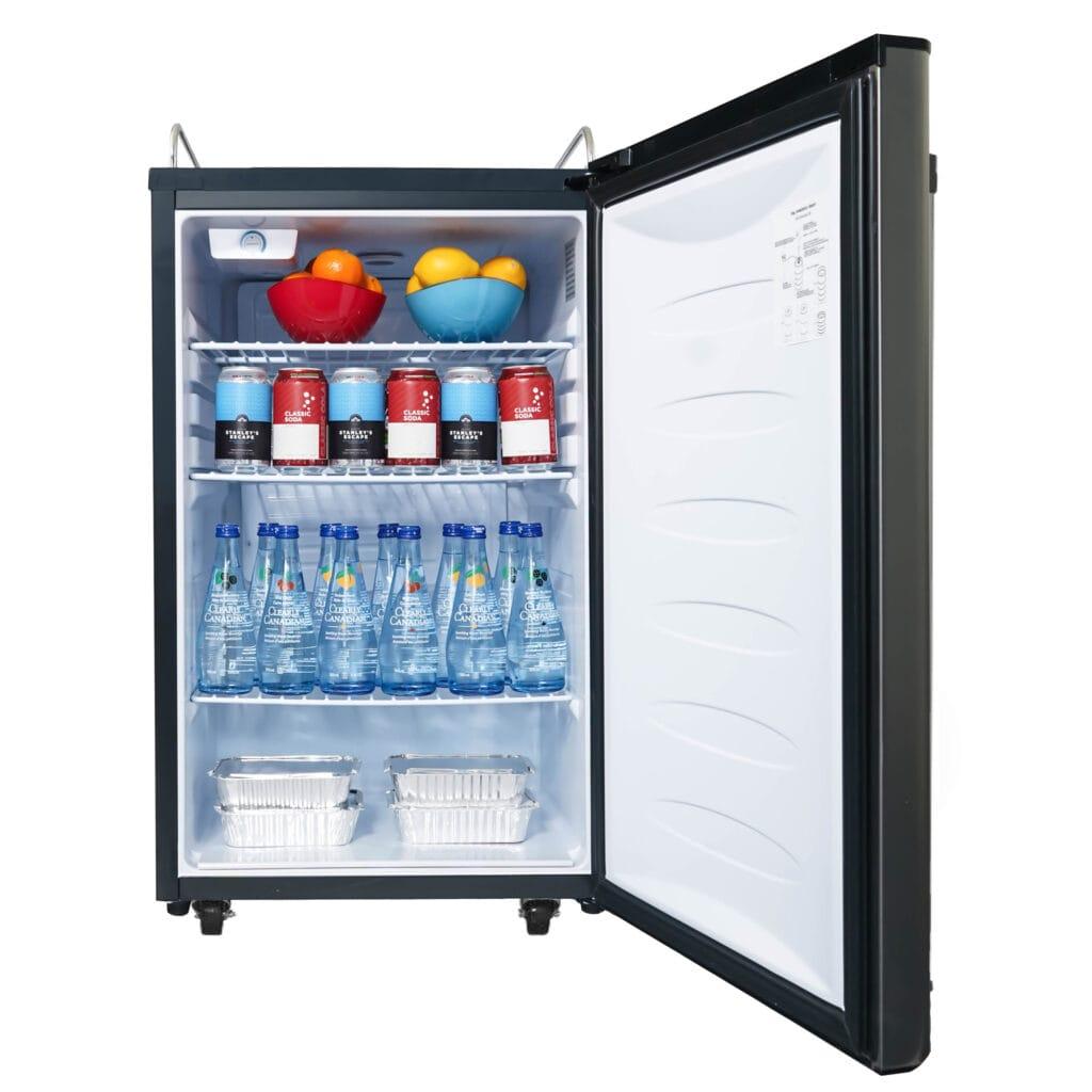Danby 5.4 cu. ft. Single-Tap Keg Cooler in Stainless Steel