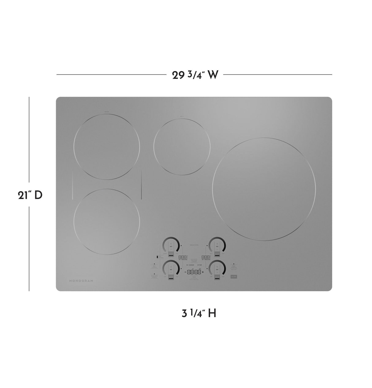 Monogram ENERGY STAR® 30" Induction Cooktop