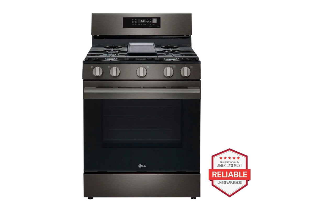 6.3 cu. ft. Smart Wi-Fi Enabled Probake Convection® Gas Range with Air Fry & EasyClean®