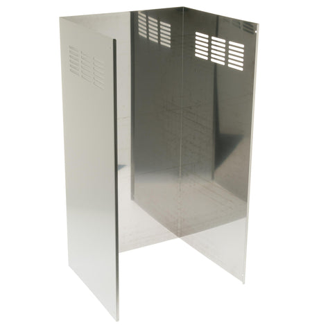 10' Ceiling Stainless Steel Duct Cover Kit
