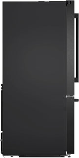 500 Series French Door Bottom Mount Refrigerator 36" Black Stainless Steel, Total No Frost