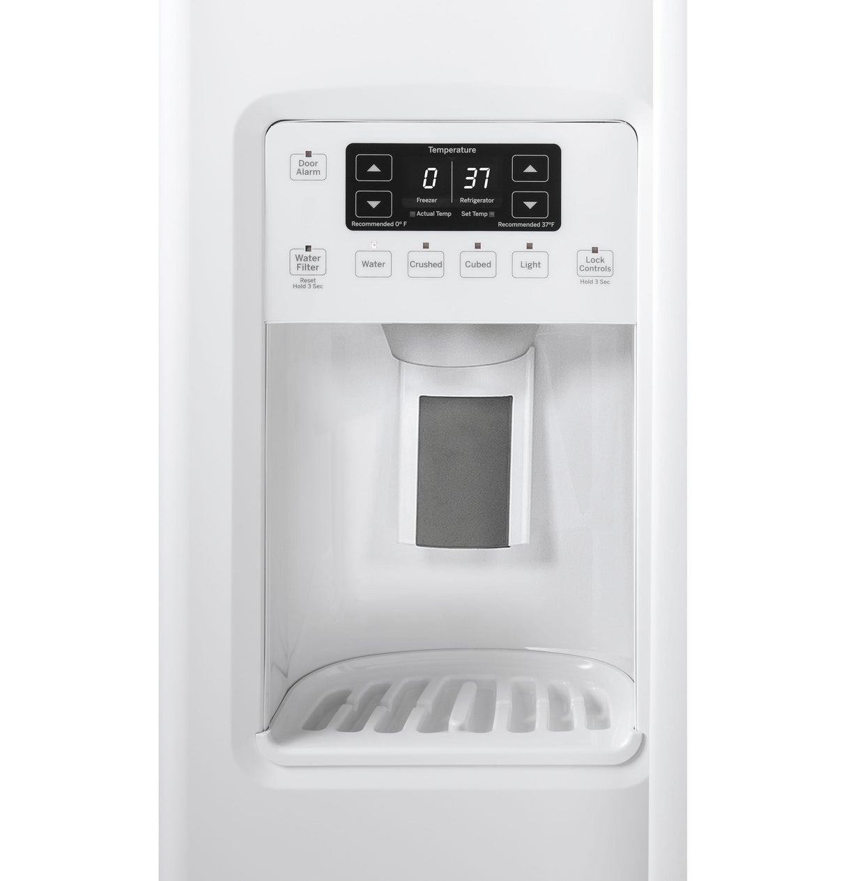 GE® 23.2 Cu. Ft. Side-By-Side Refrigerator