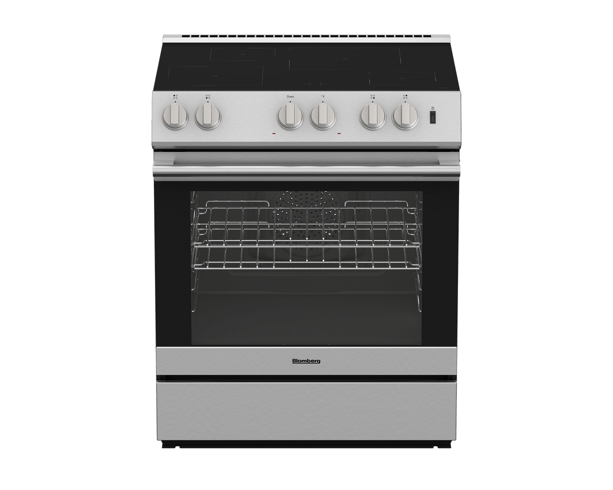 30" Stainless Steel Induction Range with Self Cleaning Oven