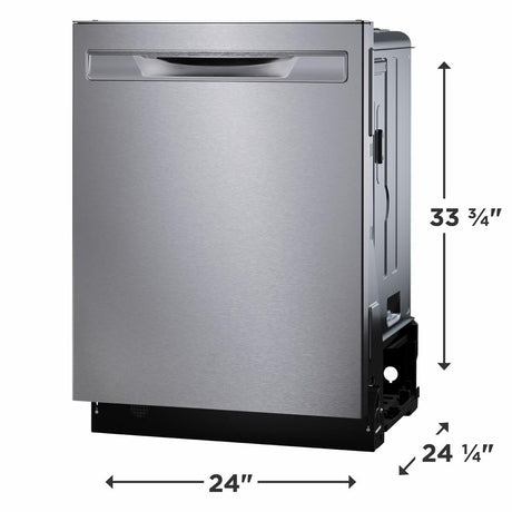 24" Stainless Steel Tub Built-In Dishwasher with CleanBoost™