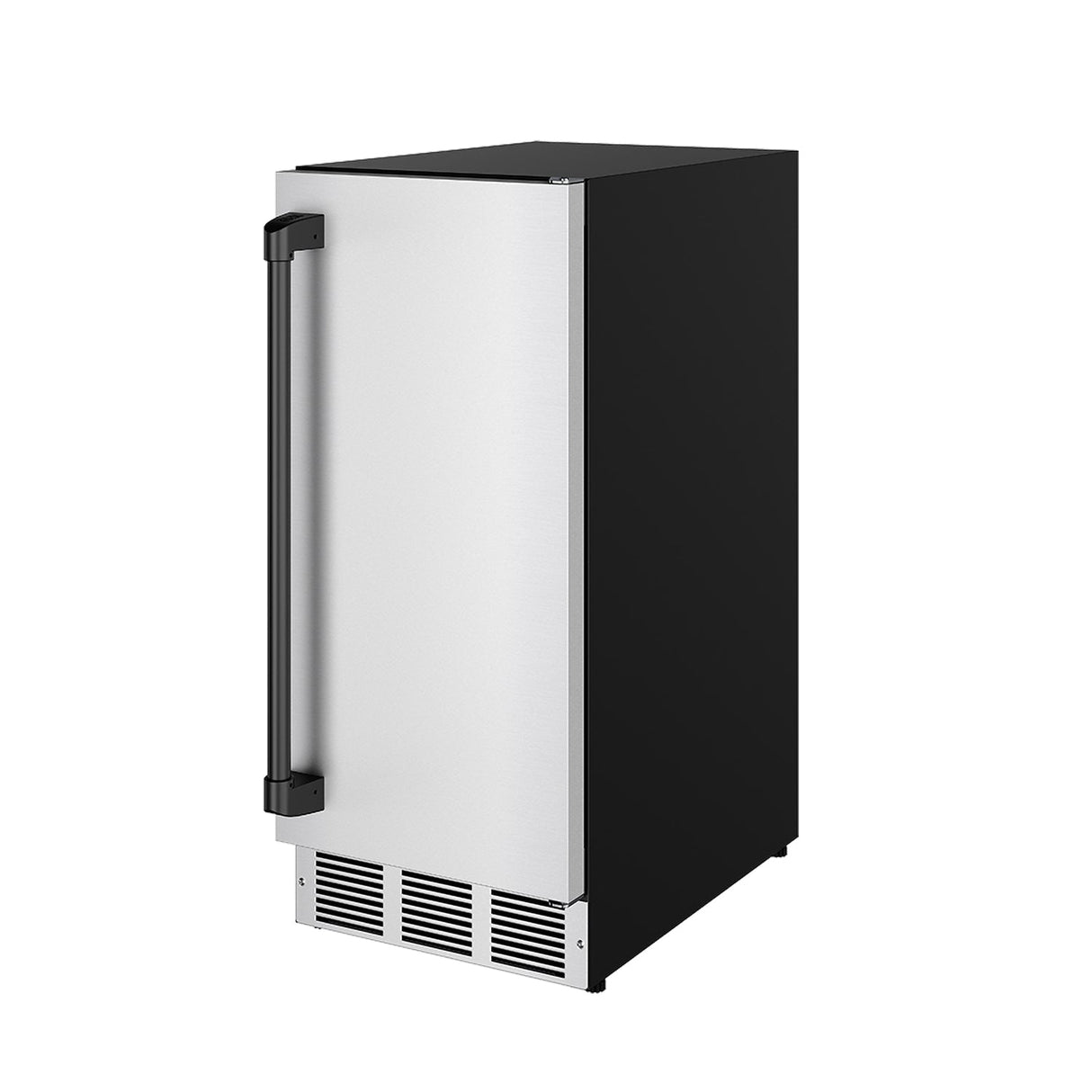 15 Inch Undercounter Built-in/freestanding Ice Maker In Stainless Steel/black  Gordon Ramsay Series