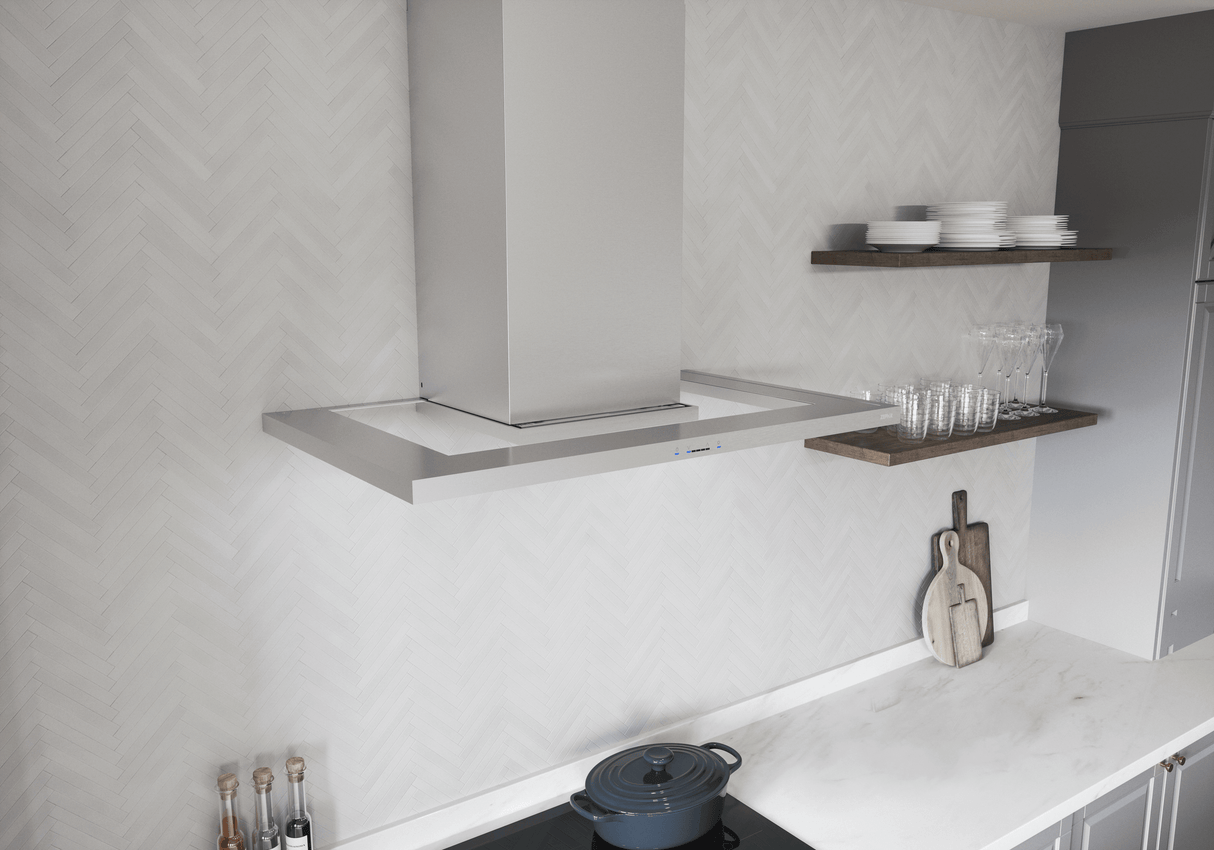 Modena, Wall, 30in, SS+Glass, LED, ACT