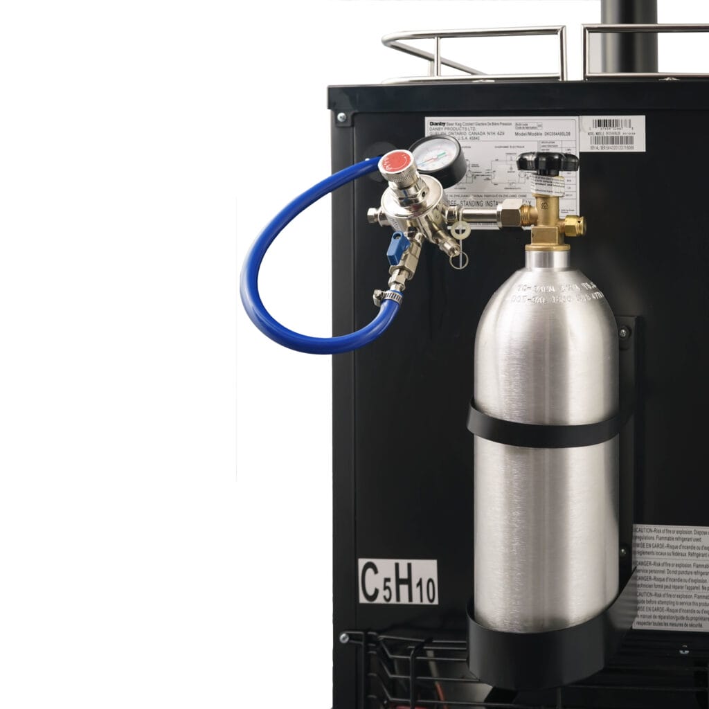 Danby 5.4 cu. ft. Single-Tap Keg Cooler in Stainless Steel