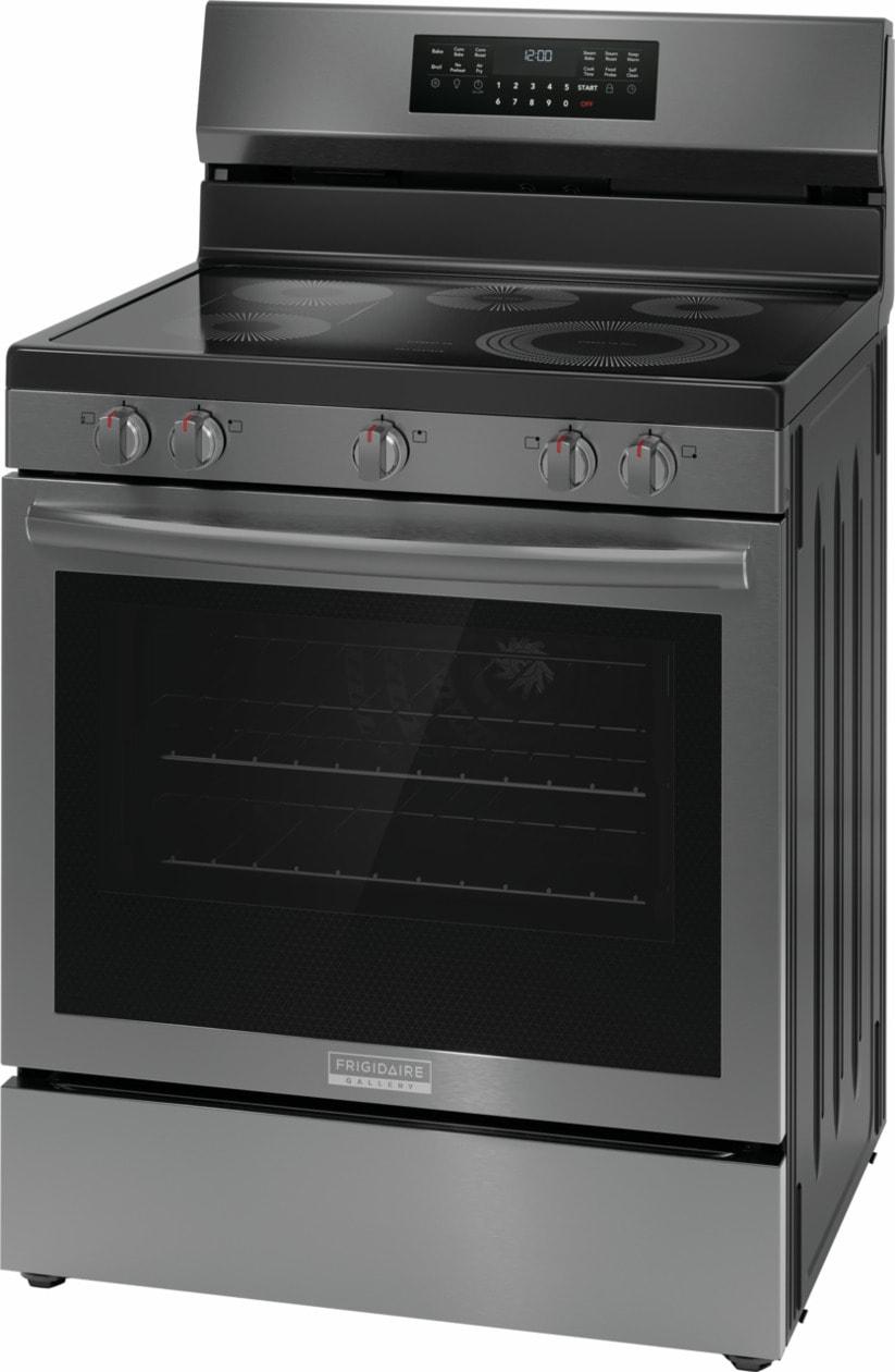 30" Rear Control Electric Range with Total Convection