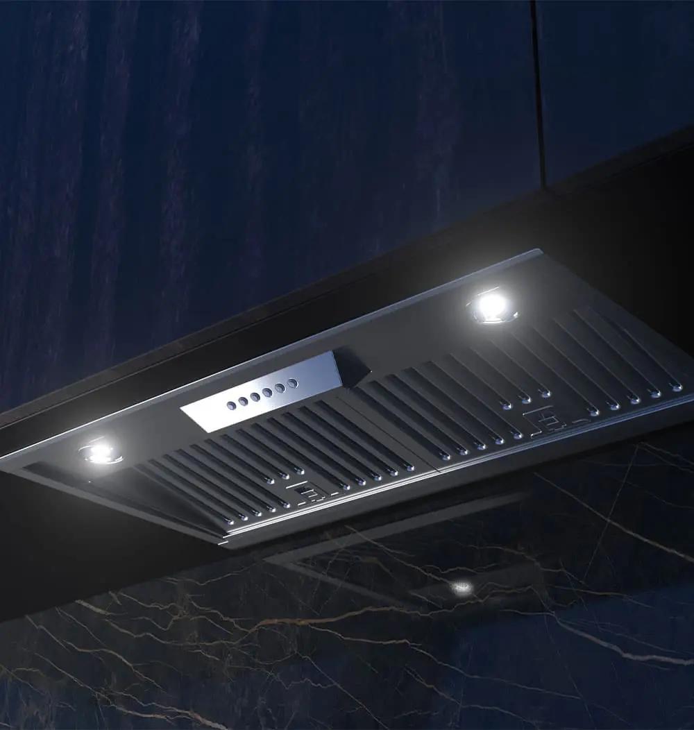 33" 1000 CFM Pro Insert only 15" Deep For Custom Built Hood, Stainless