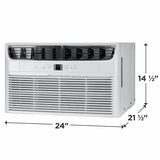 10,000 BTU Wall Room Air Conditioner with Supplemental Heat