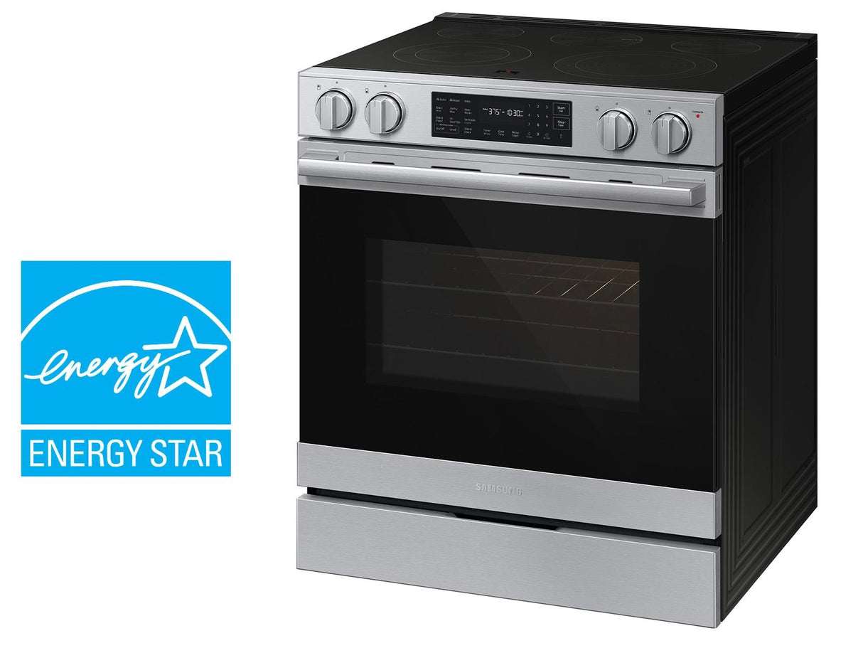 Bespoke Smart Slide-in Electric Range Pro Style Design  Air Fry Max  True Convection